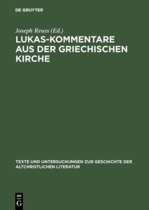 An die Seite des Corpus der Griechischen Christlichen Schriftsteller (GCS) stellte Adolf von Harnack die Monographienreihe der Texte und Untersuchungen zur Geschichte der altchristlichen Literatur (TU), die er bereits 1882 begründet hatte und die nunmehr als »Archiv für die ... Ausgabe der älteren christlichen Schriftsteller« diente. In ihr werden vor allem die alten Übersetzungen der im Corpus erscheinenden Schriften teils im Original, teils in deutscher oder einer anderen modernen Sprache gedruckt. Daneben steht die Reihe auch für Voruntersuchungen zu den Editionen und für begleitende Abhandlungen offen.