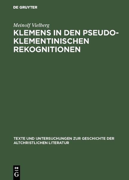 An die Seite des Corpus der Griechischen Christlichen Schriftsteller (GCS) stellte Adolf von Harnack die Monographienreihe der Texte und Untersuchungen zur Geschichte der altchristlichen Literatur (TU), die er bereits 1882 begründet hatte und die nunmehr als »Archiv für die ... Ausgabe der älteren christlichen Schriftsteller« diente. In ihr werden vor allem die alten Übersetzungen der im Corpus erscheinenden Schriften teils im Original, teils in deutscher oder einer anderen modernen Sprache gedruckt. Daneben steht die Reihe auch für Voruntersuchungen zu den Editionen und für begleitende Abhandlungen offen.