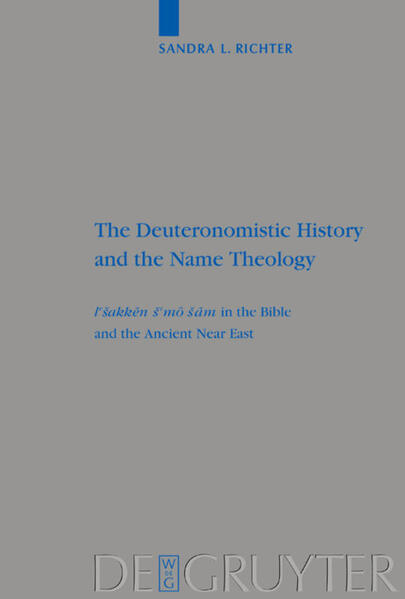 This monograph is a comparative, socio-linguistic reassessment of the Deuteronomic idiom, leshakken shemo sham, and its synonymous biblical reflexes in the Deuteronomistic History, lashum shemo sham, and lihyot shemo sham. These particular formulae have long been understood as evidence of the Name Theology-the evolution in Israelite religion toward a more abstracted mode of divine presence in the temple. Utilizing epigraphic material gathered from Mesopotamian and Levantine contexts, this study demonstrates that leshakken shemo sham and lashum shemo sham are loan-adaptations of Akkadian shuma shakanu, an idiom common to the royal monumental tradition of Mesopotamia. The resulting retranslation and reinterpretation of the biblical idiom profoundly impacts the classic formulation of the Name Theology.