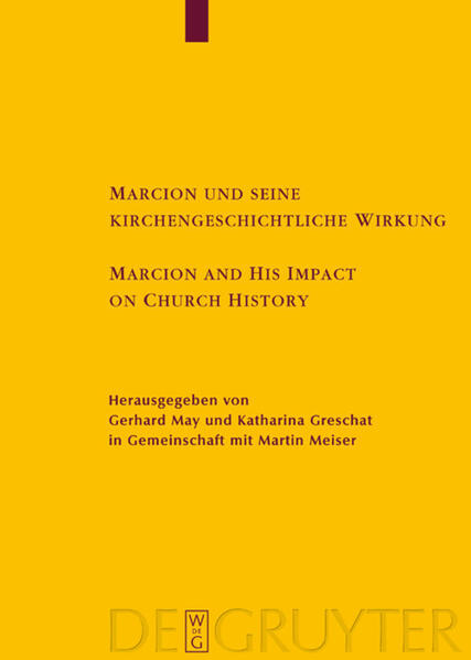 Der Band versammelt neue Forschungsbeiträge zu Marcion, dem bedeutendsten Ketzer der christlichen Antike, und setzt sich dabei insbesondere mit Adolf von Harnacks epochaler Marcioninterpretation auseinander. Harnacks Bild von Marcion als eines biblizistischen Theologen und treuen Paulusschülers, der den theologischen Entwicklungen des 2. Jahrhunderts fremd gegenübersteht, hat sich als historisch fragwürdige Modernisierung erwiesen. Die einzelnen Beiträge des Bandes ordnen Marcion und die marcionitische Kirche wieder in ihren historischen Kontext ein. Erstmals werden auch die theologiegeschichtlichen Hintergründe der Marciondeutung Harnacks und ihre Rezeption im 20. Jahrhundert gründlicher beleuchtet.