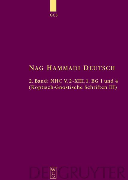 Nag Hammadi Deutsch / NHC V,2-XIII,1, BG 1 und 4 | Bundesamt für magische Wesen