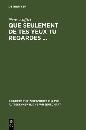 Der Autor legt erneut eine Sammlung von Studien vor, welche die literarische Struktur von Psalmen (hier die Psalmen 9-10.18.35.37.46-48.68.78.105.106.143) untersuchen (vgl. auch BZAW 235 und 289). Ausgehend von Auflistungen, die das Vorkommen von Worten, von klanglichen Ähnlichkeiten, von Synonymen, von Redewendungen oder Gegensätzen enthalten, werden zunächst die kleinsten Struktureinheiten analysiert. Aus diesen werden dann größere Einheiten und schließlich die Struktur des Gesamtpsalms in den Blick genommen. Die bereitgestellten Informationen können daher für die Interpretation des Textes selbst genutzt werden, indem ein großer Teil seiner Bedeutungen deutlich gemacht wird. 