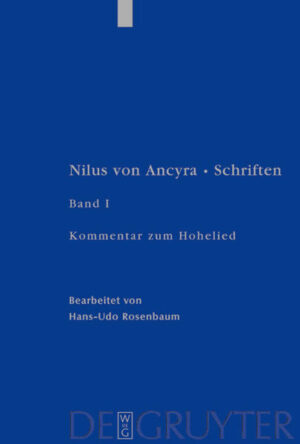 This volume commences a complete edition of the writings of Nilus of Ancyra († ca. 430). It presents the first attempt to reconstruct the lost text of the commentary on the Song of Songs from the catenae sources. The introduction details the principles and methods used in the reconstruction, and comprehensive indexes provide access to the text. The commentary can definitely be attributed to Nilus