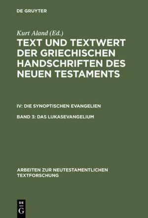 In der Reihe Arbeiten zur Neutestamentlichen Textforschung (ANTF) publiziert das Institut für Neutestamentliche Textforschung (Münster) seit 1963 grundlegende Untersuchungen und Studien zur Textkritik und Textgeschichte des griechischen Neuen Testaments. Die Reihe versteht sich als Forschungs- und Diskussionsforum und stellt Editionen und Instrumente zur Erforschung und Auswertung der neutestamentlichen Primärüberlieferung und der frühen Übersetzungen bereit.