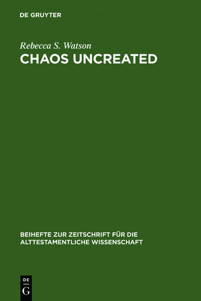 This monograph presents a challenge to the view that the Hebrew Bible contains allusions to Yahweh’s battle with chaos, showing how the term has been inappropriately applied in a range of contexts where far more diverse spheres of imagery should instead be recognised. Through the construction of a careful diachronic model (developed with particular reference to the Psalter), the author presents a persuasive case for reversing common assumptions about the development of Israelite religion, finding instead that the combat motif was absent in the earliest period, whilst the slaying of a dragon was attributed to Yahweh only in a distinctive monotheistic adaptation, which arose from around 587 B.C.