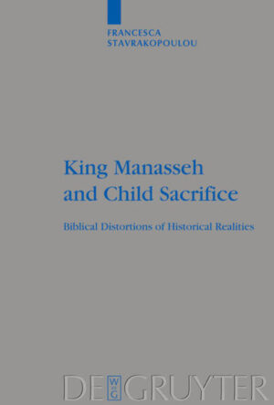 The Hebrew Bible portrays King Manasseh and child sacrifice as the most reprehensible person and the most objectionable practice within the story of 'Israel'. This monograph suggests that historically, neither were as deviant as the Hebrew Bible appears to insist. Through careful historical reconstruction, it is argued that Manasseh was one of Judah's most successful monarchs, and child sacrifice played a central role in ancient Judahite religious practice. The biblical writers, motivated by ideological concerns, have thus deliberately distorted the truth about Manasseh and child sacrifice.