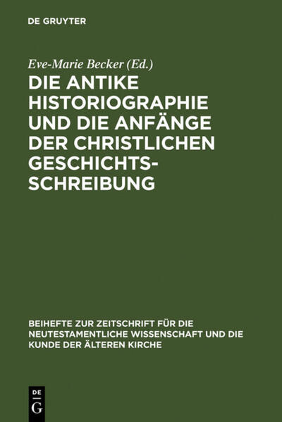 Die Beiträge zielen darauf, die historischen und politischen, kulturellen, literatur- und religionsgeschichtlichen sowie theologischen Aspekte, die mit den Anfängen von Historiographie in der Antike verbunden sind, zu benennen und in einem Kultur- und Literaturvergleich gegenüberzustellen. Die Diskussionen zum Begriff des Anfangs werden zudem wissenschaftsgeschichtlich reflektiert und verortet. Einzelne Beiträge befassen sich mit historiographischen Sonderformen (Apokalyptik, Biographie, Listen).