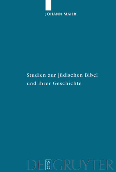 Der Band enthält Studien zur Entstehung der hebräischen Bibel und zu ihrer Funktion im Rahmen der jüdischen Religion. Behandelt werden auch einzelne biblische Passagen, die meist der Selbstdarstellung und Selbstbehauptung des Judentums dienten. Die zum Teil bereits früher publizierten Aufsätze wurden für diese Ausgabe überarbeitet und bibliographisch auf den neuesten Stand gebracht. Pluspunkt Aufsatzsammlung eines der renommiertesten Judaisten Deutschlands