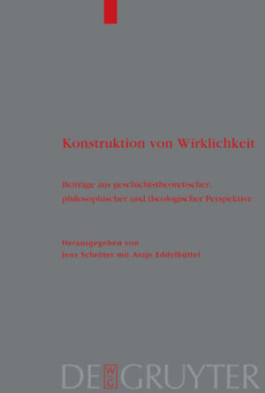 In recent discussions, increasing attention has been focussed on the question of how knowledge and the interpretation of reality come about. This volume presents a collection of papers dealing with this topic from historiological, philosophical and theological perspectives. In this way, a dialogue is conducted which transcends the boundaries of specialist disciplines and places the problem in a broader humanities perspective.