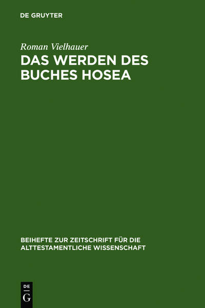 Die Studie unterzieht das gesamte Hoseabuch einer redaktionsgeschichtlichen Analyse und kommt, ausgehend von einem Kern in Hos 4-9, zu dem Ergebnis, dass es erst sukzessive zu seiner heutigen Gestalt angewachsen ist. Die Geschichtsrückblicke ab Hos 9,10 und die biographischen Symbolhandlungen in Hos 1 und 3 gehören demnach späteren Redaktionsschichten an. So wird ein literatur- und theologiegeschichtlicher Bogen von den Anfängen prophetischer Überlieferung im 8. Jh. v. Chr. bis hin zu ihrer Rezeption in Qumran geschlagen.