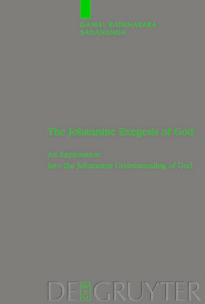 Johannine Exegesis of God is a stimulating study of the explicit and implicit theological language of the Johannine community. It exegetically explores crucial questions concerning the Fourth Evangelist's language used to characterize God. It makes a sojourn into the relationship between Johannine Christology and Theology. It examines the dialogue dynamics of a theological conversation between those who do not share the same theological affirmations, and enumerates how the Johannine community derives benefit, becomes enriched and learns inclusiveness through its dialogue/conflict with its pluralistic environment. In approaching and interpreting the Gospel narrative, the implications of 'Theo-logy' in the Johannine community's struggle for legitimacy, identity and existence become clear. The Theology of the Johannine community shows a creative dialect with its sociological context, and its experiential theologising makes its theological language authentic, clear and precise.