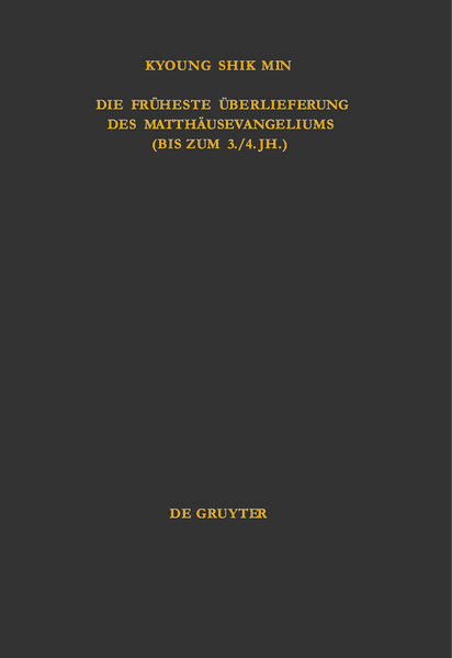 Die früheste Überlieferung des Matthäusevangeliums (bis zum 3./4. Jh.) | Bundesamt für magische Wesen
