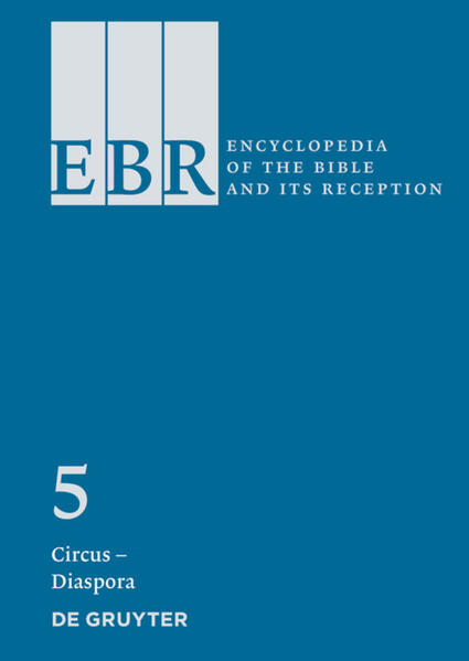 The projected thirty-volume Encyclopedia of the Bible and Its Reception (EBR) is intended to serve as a comprehensive guide to the current state of knowledge on the background, origins, and development of the canonical texts of the Bible as they were accepted in Judaism and Christianity. Unprecedented in breadth and scope, this encyclopedia also documents the history of the Bible’s interpretation and reception across the centuries, not only in Judaism and Christianity, but also in literature, visual art, music, film, and dance, as well as in Islam and other religious traditions and new religious movements. The EBR is also available online.