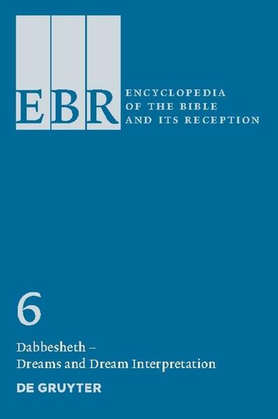 The projected thirty-volume Encyclopedia of the Bible and Its Reception (EBR) is intended to serve as a comprehensive guide to the current state of knowledge on the background, origins, and development of the canonical texts of the Bible as they were accepted in Judaism and Christianity. Unprecedented in breadth and scope, this encyclopedia also documents the history of the Bible’s interpretation and reception across the centuries, not only in Judaism and Christianity, but also in literature, visual art, music, film, and dance, as well as in Islam and other religious traditions and new religious movements. The EBR is also available online.