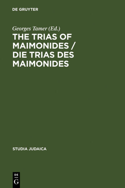 Jewish religion, Greek philosophy and Islamic thought mold the philosophy and theology of Maimonides and characterize his work as an excellent example of the fruitful transfer of culture in the Middle Ages. The authors show various aspects of this cultural cross-fertilization, despite religious and ethnic differences. The studies promptthoughts on a question which is important for the present and the future: How may the different religions, cultures and concepts of knowledge continue to be conveyed in synthesis? The volume publishes the lectures given at the July 2004 international congress at the occasion of the 800th anniversary of Maimonides’ death.