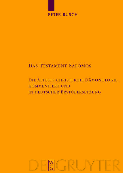 Das Testament Salomos | Bundesamt für magische Wesen
