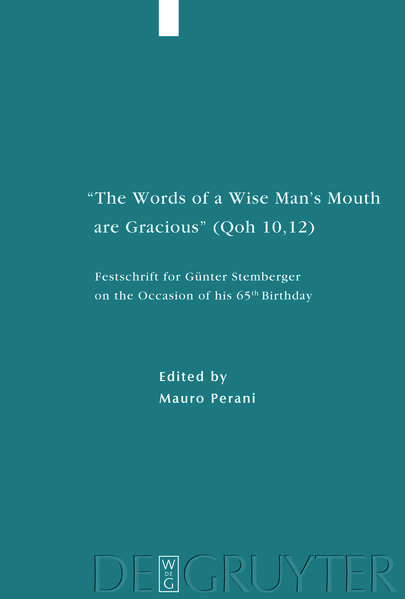 In this volume of collected papers, acknowledged authorities in Jewish Studies mark the milestones in the development of the Jewish religion from ancient times up to the present. They also take full account of the interactions between Judaism and its ancient and Christian environment. The renowned Viennese scholar Günter Stemberger is honoured with this festschrift on the occasion of his 65th birthday.