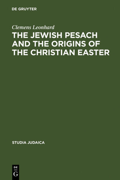 The study assesses the main issues in the current debate about the early history of Pesach and Easter and provides new insights into the development of these two festivals. The author argues that the prescriptions of Exodus 12 provide the celebration of the Pesach in Jerusalem with an etiological background in order to connect the pilgrim festival with the story of the Exodus. The thesis that the Christian Easter evolved as a festival against a Jewish form of celebrating Pesach in the second century and that the development of Easter Sunday is dependent upon this custom is endorsed by the author’s close study of relevant texts such as the Haggada of Pesach