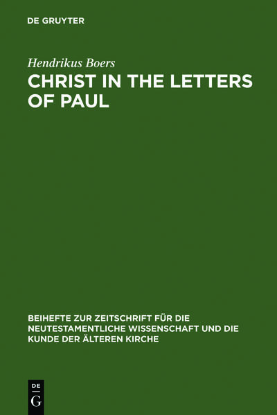 This study addresses the centrality of Christ in Paul’s thought, recognizing at the same time that he does not express the meaning of Christ as an existing teaching. Christ as a person, not a teaching, determines Paul’s thinking, for himself and in his reasoning with his readers. Christ comes to expression in Paul as the explication of the fundamental reality for himself and for his readers. He develops his thoughts about Christ in each case anew as expressions of the Lord who determines his life and the lives of his readers. In his reasoning with his readers, he expects them to become aware of Christ as the one who determines them in their new lives as believers.