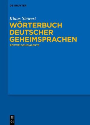 Wörterbuch deutscher Geheimsprachen | Bundesamt für magische Wesen