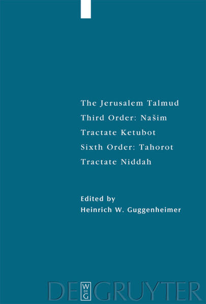 The Tractate Ketubot ("marriage contracts") discusses inter alia the sum specified at the time of marriage to be paid in the event of divorce or the husband's death, together with the mutual obligations of man and wife, the wife's property, the law of inheritance in the female line and the widow's rights. The Tractate Nidda ("Female impurity") regulates conduct during menstruation (cf. Lev 15:19ff) and after birth (Lev 12)