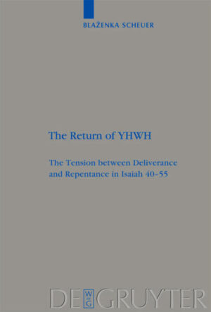 The theology of Isaiah 40-55 has two seemingly contradictory aspects: the tension between the consolatory message of deliverance, and the harsh tone of accusation and the call to repentance. This study argues that such tension does not necessarily disclose a different authorship, but that it expresses the basic nature of the relationship between YHWH and the Israelites, in which the actions of YHWH and the actions of the people stand in a relationship of interdependence. Such interdependence is essential for the re-establishment and the continued existence of the relationship between YHWH and his people, as well as for shaping the identity of both the exiled and the non-exiled Israelite communities in the latter part of the sixth century B.C.E.