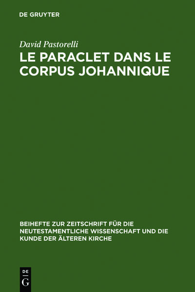 The Greek term paraklêtos (“paraclete”) appears four times in the Gospel of John (Jn 14, 16.26