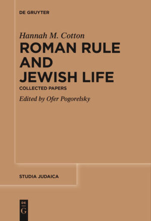 Hannah M Cotton’s collected papers focus on questions which have fascinated her for over four decades: the concrete relationships between law, language, administration and everyday life in Judaea and Nabataea in particular, and in the Roman world as a whole. Many of the papers, especially those devoted to the Judean Desert documents of the 2nd century CE have been widely cited. Others, having appeared in less accessible publications, may not have received the attention they deserve.　 On the whole, rather than addressing the grand narratives of world or national history, they look at the texture of life, seeking to provide tentative answers to historical questions and interpretations by paying fine attention to the details of literary and, especially, documentary evidence. Taken together they illuminate fundamental, often legal, questions concerning daily life and the exercise of Roman rule and administration in the early imperial period, and especially, their impact on life as it was lived in the province and the period where Roman and Jewish history fatefully intersected. The volume includes a complete bibliography of her publications. 　 　