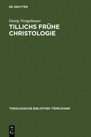 Tillichs frühe Christologie | Bundesamt für magische Wesen