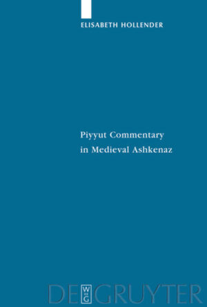 In medieval Ashkenaz piyyut commentary was a popular genre that consisted of ‛open texts’ that continued to be edited by almost each copyist. Although some early commentators can be identified, it is mainly compilers that are responsible for the transmitted form of text. Based on an ample corpus of Ashkenazic commentaries the study provides a taxonomy of commentary elements, including linguistic explanations, treatment of hypotexts, and medieval elements, and describes their use by different commentators and compilers. It also analyses the main techniques of compilation and the various ways they were employed by compilers. Different types of commentaries are described that target diverse audiences by using varied sets of commentary elements and compilatory techniques. Several commentaries are edited to illustrate the different commentary types.