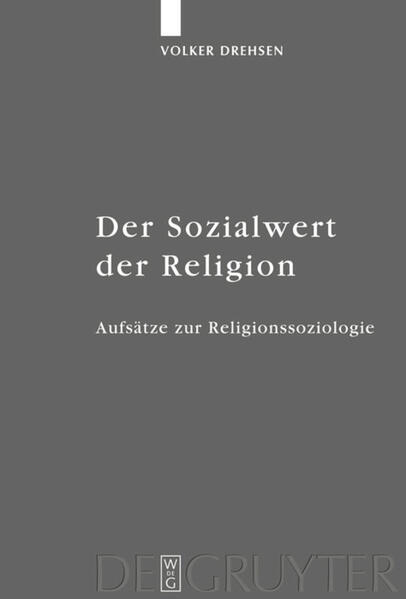 Die Frage nach dem Selbstverständnis der Praktischen Theologie ist, wie der Tübinger Theologe und Soziologe Volker Drehsen (geb. 1949) stets betont hat, in weiten Teilen die Frage nach der Bedeutung der sozialwissenschaftlichen Theoriebildung für die Entwicklung und die methodische Verfeinerung der Praktischen Theologie. Dieser Frage ist Drehsen in zahlreichen, seit 1970 vorgelegten religionssoziologischen Aufsätzen nachgegangen. Sie erschließen die religionssoziologische Theorietradition in ihrer gesamten historischen und thematischen Breite aus der Perspektive ihrer praktisch-theologischen Bedeutung. Die Aufsätze, die sich ausnahmslos durch hohes Problembewusstsein wie durch minutiöse Detailinterpretation auszeichnen, sind seinerzeit nur von einem vergleichsweise kleinen Kreis zeitgenössischer theologischer Leser wahrgenommen worden. Sie werden im vorliegenden Band erstmals gesammelt veröffentlicht.