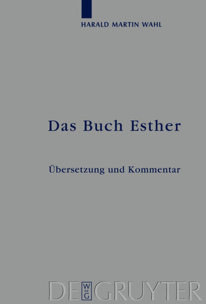 Das biblische Buch Esther erzählt den Aufstieg des jüdischen Waisenkindes zur Königin Persiens und die Erhebung des loyalen Juden Mordechai zum zweiten Mann nach dem König sowie die gleichsam wunderbare Errettung des Gottesvolkes Israel, dessen Existenz durch den perfiden Statthalter Haman bedroht ist. Mit der Auslegung des vorliegenden Stoffes, der in einer hebräischen Fassung und zwei griechischen, unterschiedlich gestalteten Fassungen vorliegt, sind basale linguistische, literarische, redaktionsgeschichtliche, theologische und hermeneutische Fragestellungen verbunden, die innerhalb der hebräischen Bibel singulär sind.Die Auslegung der Megilla nimmt das Gespräch mit den griechischen Überlieferungen sowie der zeitgenössischen Literatur und ältesten rabbinischen Exegese auf. Einleitend werden die wesentlichen Fragestellungen der Auslegung dargestellt.