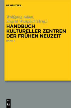 Handbuch kultureller Zentren der Frühen Neuzeit | Bundesamt für magische Wesen