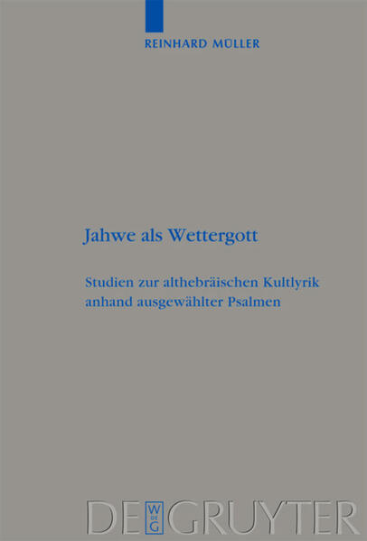 Seit langem wird vermutet, dass Jahwe, der Gott des Alten Testaments, ursprünglich ein Wettergott vom Typ des syrischen Baal gewesen ist. Die vorliegende Studie liefert die exegetische Grundlage: Sie zeigt, dass sich in den Psalmen 18, 24, 29, 36, 48, 65, 77, 93, 97, 98 und 104 alte Kultlieder erhalten haben, die den Anfängen der Jahweverehrung nahe stehen. Poetologische sowie form- und motivgeschichtliche Argumente offenbaren das von diesen Texten gezeichnete Bild als zweistufig: Auf der ältesten Ebene wird Jahwe als gewaltiger Kämpfer besungen, der im Gewitter erscheint, seine mythischen Feinde besiegt und der Erde Regen und Fruchtbarkeit spendet. Auf einer etwas jüngeren Ebene wird dieser Wettergott als König der Götter gepriesen, der durch seine Herrschaft die Weltordnung vor den Mächten des Chaos schützt. Motivparallelen in syrischen und mesopotamischen Wettergottüberlieferungen zeigen, dass sich die althebräische Gottesvorstellung auf beiden Ebenen nicht grundsätzlich von ihrer Umgebung unterschieden hat. Erst nach dem Ende des Königtums hat die entstehende jüdische Religionsgemeinde die alten Hymnen auf den königlichen Wettergott tiefgreifend umgedeutet, wie sich an verschiedenen Bearbeitungen der Psalmen ablesen lässt.