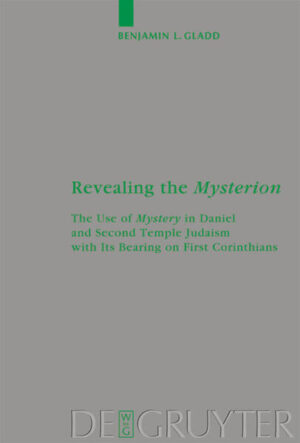 Scholars largely agree that the NT term “mysterion” is a terminus technicus, originating from Daniel. This project traces the word in the Dead Sea Scrolls and other sectors of Judaism. Like Daniel, the term consistently retains eschatological connotations. The monograph then examines how mystery functions within 1 Corinthians and seeks to explain why the term is often employed. The apocalyptic term concerns the Messiah reigning in the midst of defeat, eschatological revelations and tongues, charismatic exegesis, and the transformation of believers into the image of the last Adam.