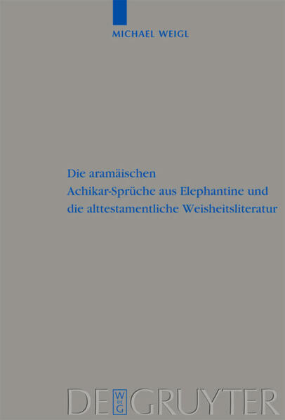 Die Monografie widmet sich der literatur-, form- und gattungsgeschichtlichen Untersuchung des umfangreichsten in altaramäischer Sprache erhaltenen weisheitlichen Spruchkorpus. Die Papyri, auf denen sich die Sammlung in ihrer ältesten Traditionsstufe erhalten hat, wurden zu Beginn des 20. Jahrhunderts im Kontext einer jüdisch-aramäischen Militärkolonie auf der Nilinsel Elephantine im Süden Ägyptens aufgefunden und datieren in die Mitte des fünften vorchristlichen Jahrhunderts. Die Sprüche Achikars, ihrerseits eines der beliebtesten und wirkungsgeschichtlich bedeutsamsten Sujets der spätantiken orientalischen Weisheitsliteratur, sind auf diesen Papyri mit einer weisheitlichen Lehr-Erzählung späteren Entstehungsdatums verbunden. Trotz ihrer überragenden literatur- und formgeschichtlichen Bedeutung wurde die Spruchsammlung bislang fast ausschließlich hinsichtlich ihrer dialektgeografischen Eigenheiten und ihrer Grammatik untersucht, nicht jedoch in literaturvergleichender Perspektive. Mit der nun vorgelegten Monografie versucht der Verfasser, diese Forschungslücke zu schließen und besonders die wichtigen literarischen und formalen Querverbindungen zur alttestamentlichen Weisheitsliteratur vor dem Hintergrund der verwandten Traditionshorizonte zu erhellen. Daraus ergeben sich weitreichende Einsichten in die orts- und kulturübergreifenden Charakteristika des (frühjüdischen?) weisheitlichen Diskurses und mögliche formale und literarische Beziehungen zu zentralen alttestamentlichen Weisheitstexten.