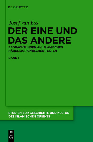 In der vorliegenden Studie wird die Geschichte der islamischen Sektenkunde als literarisches Genus untersucht. Das Buch besteht aus drei Teilen: Der erste Teil behandelt die strukturellen Konstanten der Texte wie Gliederung oder Zahl und Einteilung der „Sekten“. Im Hauptteil werden die einschlägigen Werke und Autoren vom 8. bis 19. Jahrhundert beschrieben. Der Schlussabschnitt betrachtet die zentralen Begriffe-„Religion“, „Sekte“, „Orthodoxie“ usw.-und beleuchtet den geschichtlichen Hintergrund der literarischen Entwicklung näher. Dabei stellt sich heraus, dass die „Häresien“ eher „Konfessionen“ waren, die sich als ein Beweis für die pluralistische Struktur des islamischen Gemeinwesens verstehen lassen.