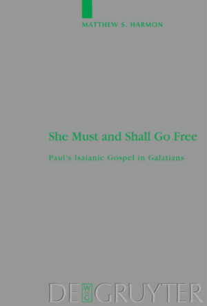 Scholars have long recognized the importance of Paul’s citations from the Pentateuch for understanding the argument of Galatians. But what has not been fully appreciated is the key role that Isaiah plays in shaping what Paul says and how he says it, even though he cites Isaiah explicitly only once (Isaiah 54:1 in Galatians 4:27). Using an intertextual approach to trace more subtle appropriations of Scripture (i.e., allusions, echoes and thematic parallels), Harmon argues that Isaiah 49-54 in particular has shaped the structure of Paul’s argument and the content of his theological reflection in Galatians. Each example of Isaianic influence is situated within its original context as well as its new context in Galatians. Attention is also paid to how those same Isaianic texts were interpreted in Second Temple Judaism, providing the larger interpretive context within which Paul read Scripture. The result is fresh light shed on Paul’s self-understanding as an apostle to the Gentiles, the content of his gospel message, his reading of the Abraham story and the larger structure of Galatians.