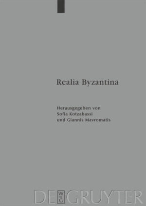 Realia Byzantina | Sofia Kotzabassi, Giannis Mavromatis