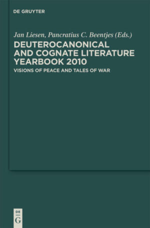 In biblical as well as in non-biblical texts war is a widespread theme often embedded in a narrative framework. In this volume that contains the proceedings of a conference in Kerkrade (Netherlands) in July 2009, a whole series of war narratives has been analyzed, such as 1 Maccabees, Ben Sira, the Book of Judith, the Book of Chronicles, Esther. Special attention is paid to the Scrolls of War from Qumran, to the concepts of Holy War and Divine Warrior, to Josephus and to war and peace in the Book of Psalms.Visions of peace are discussed in contributions that give attention to the Idea of Peace in Antiquity, to peace in Jewish Prayer, to the collocation ‛covenant of peace’, as well as to specific passages in the books of Micha and Isaiah, and in the Gospel of Matthew.