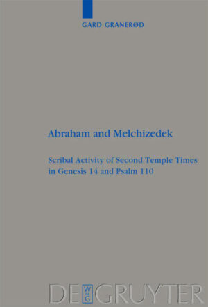 This book, emphasizing Genesis 14 and Psalm 110, contributes to the history of composition of the patriarchal narratives in the book of Genesis and to the history of theology of the Second Temple period. Genesis 14 was added on a late stage and in two steps: first, Genesis 14* and later, the so-called Melchizedek episode (ME, vv. 18-20). Genesis 14 is the result of inner-biblical exegesis: both Genesis 14* and the later ME originated from scribal activity in which several earlier biblical texts have served as templates/literary building blocks. As for Genesis 14*, in particular three text groups were important: the Table of Nations, the wilderness wandering narratives and annals from the Deuteronomistic History. As for the ME, it is an example of haggadic exegesis presupposing and without any prehistory independent of its narrative framework. ME is the result of an assimilation between two texts, Genesis 14* and Psalm 110, which assumedly at one point were read as a narrative and a poetic version respectively of Abraham’s war with the kings. Genesis 14 has no value as a source to the history of the patriarchal era and to the religion of pre-Israelite Jerusalem. In contrast, it shows how post-exilic scribes’ painstaking study of biblical texts resulted in the creation of new biblical texts.