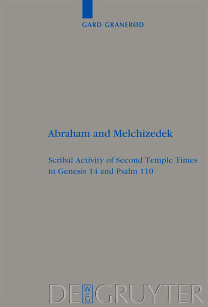 This book, emphasizing Genesis 14 and Psalm 110, contributes to the history of composition of the patriarchal narratives in the book of Genesis and to the history of theology of the Second Temple period. Genesis 14 was added on a late stage and in two steps: first, Genesis 14* and later, the so-called Melchizedek episode (ME, vv. 18-20). Genesis 14 is the result of inner-biblical exegesis: both Genesis 14* and the later ME originated from scribal activity in which several earlier biblical texts have served as templates/literary building blocks. As for Genesis 14*, in particular three text groups were important: the Table of Nations, the wilderness wandering narratives and annals from the Deuteronomistic History. As for the ME, it is an example of haggadic exegesis presupposing and without any prehistory independent of its narrative framework. ME is the result of an assimilation between two texts, Genesis 14* and Psalm 110, which assumedly at one point were read as a narrative and a poetic version respectively of Abraham’s war with the kings. Genesis 14 has no value as a source to the history of the patriarchal era and to the religion of pre-Israelite Jerusalem. In contrast, it shows how post-exilic scribes’ painstaking study of biblical texts resulted in the creation of new biblical texts.