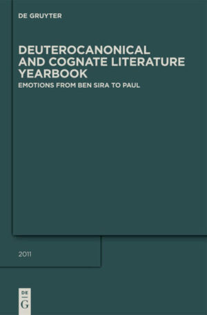 Although our human emotions greatly influence our lives, there have been few studies of emotions in biblical texts. Hence the 2010 meeting of the International Society for the Study of Deuterocanonical and Cognate Literature in Salzburg (Austria) was devoted to the topic of “Emotions, Feelings, and Affects within Deuterocanonical and Cognate Literature”. This pioneering volume arising from the conference includes medical, musical, philosophical, historical, archaeological, literary, and theological studies of emotions, with a major focus on biblical and related texts.