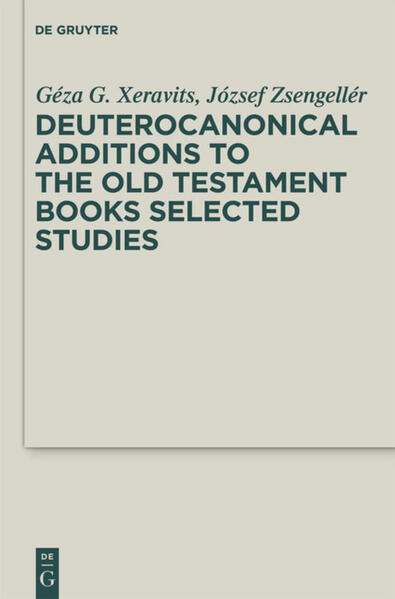 The volume publishes papers presented at the International Conference on the Deuterocanonical Books (Pápa, Hungary). This conference dealt with the deuterocanonical additions of the Old Testament books. As such, this was one of the most extended discussions of these writings that has ever taken place at a scholarly meeting. The volume contains articles on the traditions and theology of the additions, and demonstrates their relationship with the contemporary literature of early Judaism.Several writings of the Hebrew Bible-such as Esther, Daniel and Jeremiah-have different textual forms in the Greek Bible, and these forms display amplified material compared to the Hebrew versions. These additions testify to the creative reflection of early Jewish circles on the basic traditions of these Books and the textual fluidity of the writings in question.The essays of this volume explore these additions, their relationship to the Hebrew parent texts, and their impact on the effective history of the interpretation of later centuries.