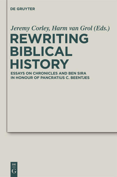 Old Testament texts frequently offer a theological view of history. This is very evident in the Books of Chronicles and in the final section of Ben Sira (Ecclesiasticus). Today there is renewed interest in both these works as significant theological and cultural Jewish documents from the centuries before Jesus. Both Chronicles and Ben Sira aim to recreate a national identity centered on temple piety. Some chapters in this volume consider the portrayal of Israelite kings like David, Hezekiah, and Josiah, while others deal with prophets like Samuel and Elijah.
