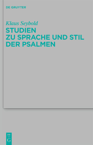 Die 20 Studien zu Sprache und Stil der Psalmen beschäftigen sich vorwiegend mit Fragen der Poetik. Sie suchen die poetologischen Forschungen zur Form- und Gattungsgeschichte fortzusetzen. Ein Teil handelt von der Geschichte der Forschung, insbesondere im 19. Jh. Dabei spielen die Namen W.M.L. de Wette und Bernhard Duhm eine besondere Rolle. Ein weiterer Teil befasst sich mit den individuellen Textformen ausgewählter Psalmen. Ein dritter Teil geht speziellen Fragen der poetologischen Analyse nach, insbesondere der Untersuchung bestimmter Stilzüge, wie z.B. der Parallelismen, der Rhythmik, der Strophik, der Klangfiguren, der akrostichischen Formen, auch, soweit erkennbar, der Genese der Psalmtexte und der Rezeption im Psalter. Einige Studien nehmen theologische Themen auf: das Menschenbild, das Feindbild, das Zeitverständnis. die Geschichtsdeutung der Psalmen oder Fragen der homiletischen Umsetzung (zwei Predigten im Anhang). Die Sammlung setzt die Forschungen des Verfassers zu den Psalmen fort, wie sie in dem Kommentar zum Handbuch (HAT), Tübingen 1996, den Studien zur Psalmenauslegung, Stuttgart 1998, und der Poetik der Psalmen, Stuttgart 2003, ihren Niederschlag fanden.