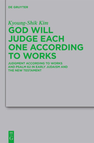 This monograph provides a fresh perspective on judgment according to works by challenging both the majority scholarly view and the new perspective advocated by E. P. Sanders, James D. G. Dunn and N. T. Wright. Employing intertextuality and early Jewish mediation of scripture, this study examines the idea of judgment according to works with reference to Psalm 62:13 in early Jewish literature and the New Testament. The originality of this study is to highlight the significance of Psalm 62:13 in the context of judgment according to works and to argue that the texts dealing with judgment according to works in the New Testament are to be understood as interpretations of Psalm 62:13 and its broad context.