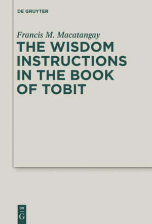 Despite the resurgence of scholarly interest in the Book of Tobit in recent years, an important aspect of this deuterocanonical book has been largely overlooked. Within it, there is an instruction manual for an effective way of being and living in exile, namely the wisdom instructions in Tobit 4. With glances at Tobit 12 and Tobit 14 where the wisdom instructions are repeated in shorter form, this monograph discusses the function of the wisdom discourse in the literary design of the narrative. Moreover, it examines how the wisdom instructions of Tobit demonstrate the vital role of the sapiential tradition in forming and maintaining Jewish identity in the Diaspora. Contextualizing the wisdom instructions not only within the narrative but also within the realities of Second Temple Judaism, it is argued that the author of Tobit saw the validity and employed the resources of the Jewish wisdom tradition in reinterpreting some of the traditional claims of covenant faith.Using the Sinaiticus as the textual basis of study, it shows that the lengthy wisdom lecture of Tobit displays an inner logic that structures the collection of seemingly unrelated sayings. The instructions reinterpret a major deuteronomic concern to remember the Lord always. For Tobit, the practice of righteousness, the practice of wise behavior, and the practice of prayer realize and concretize such remembrance. Addressed to those in the Dispersion, Tobit’s wisdom instructions are meant to foster and shape a distinct ethos of truth, righteousness and mercy.
