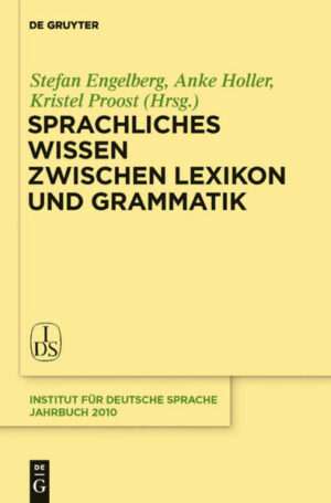 Sprachliches Wissen zwischen Lexikon und Grammatik | Bundesamt für magische Wesen