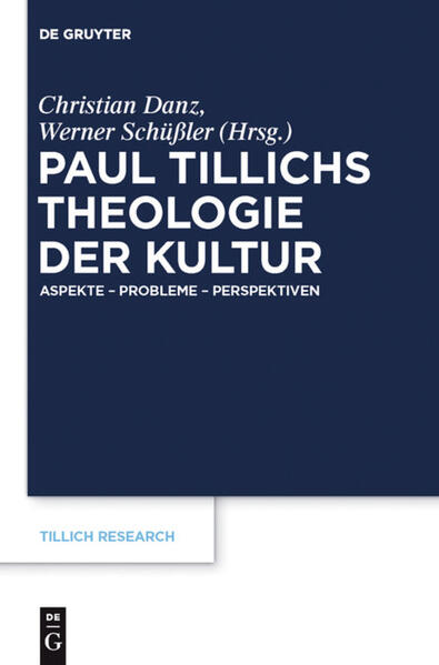 Paul Tillichs Theologie der Kultur bietet nicht nur für die gegenwärtige Theologie, sondern auch für die kulturtheoretischen Debatten wichtige Anstöße und weiterführende Aspekte, da er sowohl einen differenzierten Begriff der Religion ausgearbeitet, als auch die methodischen Probleme der Bestimmung eines Begriffs der Religion reflektiert hat. Zudem hat Tillich in seine Thematisierung der Religion im Horizont der Kultur ein Transformationsmodell der Religion in ihrer geschichtlichen Entwicklung aufgenommen. Diese Aspekte machen die Kulturtheologie Tillichs zu einem gewichtigen Gesprächspartner in der Debatte um den religiösen und kulturellen Pluralismus der Gegenwart. Der vorliegende Band diskutiert Tillichs Kulturtheologie erstmals in einer umfassenden werk- und problemgeschichtlichen Perspektive.